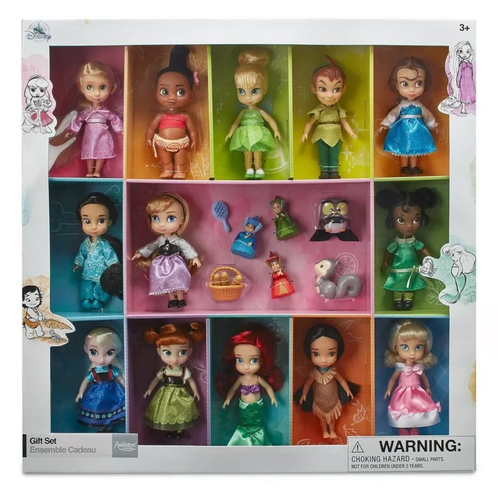 Disney store 2018 animators doll set